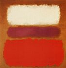 Mark Rothko Famous Paintings - White Cloud Over Purple 1957